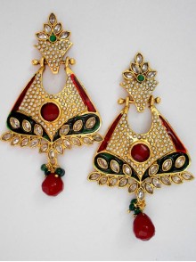 Polki Earrings